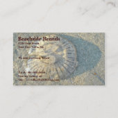 Strated Jellyfish Business Card Visitenkarte (Vorderseite)