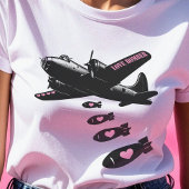 Strategic Love Bomber Pink Details T-Shirt