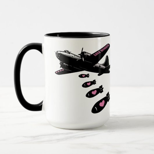 Strategic Love Bomber Pink Details Tasse (Links)