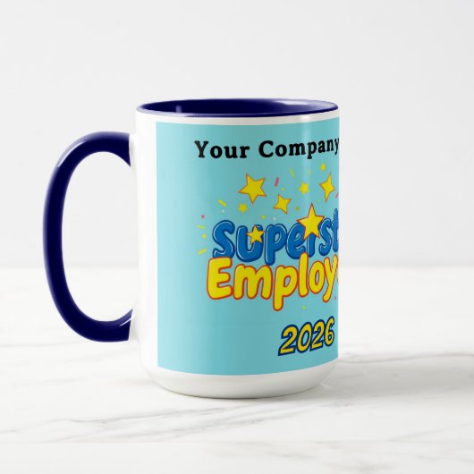 Strategic Power Superstar Employee Merit Tasse (Links)
