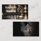 Strategie Beruflich Visitenkarte (Vorne/Hinten)