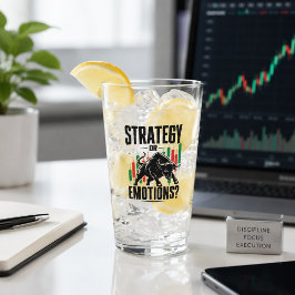 Strategie oder Emotionen Bull Trading-Mindset-Desi Glas