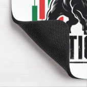Strategie oder Emotionen Bull Trading Mindset Desi Mousepad (Ecke)