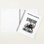 Strategie oder Emotionen Bull Trading-Mindset-Desi Planer (Anzeige)