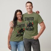 Strategie oder Emotionen Bull Trading Mindset Desi T-Shirt (Unisex)