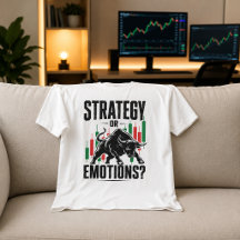 Strategie oder Emotionen Bull Trading-Mindset-Desi