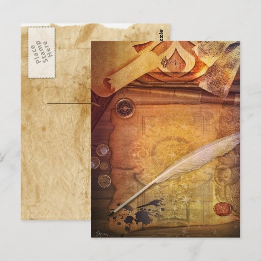 Strategie Postkarte (Vorne/Hinten)