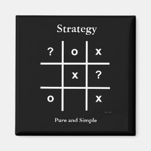 Strategie-reiner und einfacher Magnet