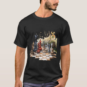 Strategische Bewegungen: Chessboard King T-Shirt