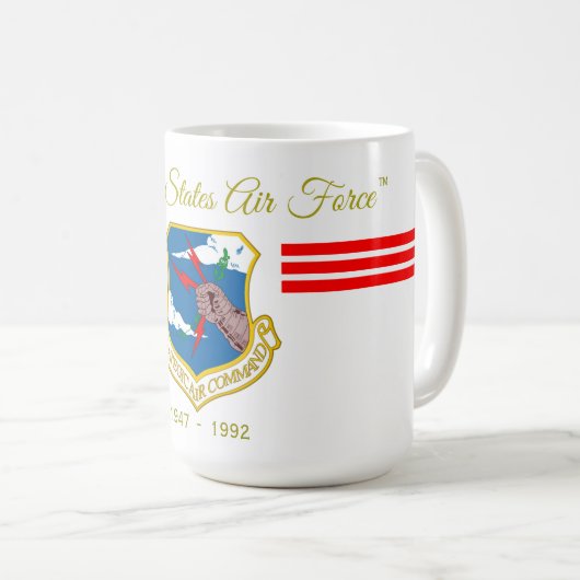 Strategische Luftherrschaft - U.S.A.F. Kaffeetasse (VorderseiteRechts)