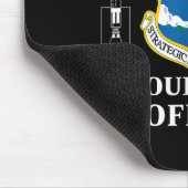 Strategische Luftkommando Usaa Kalter Krieg Friede Mousepad (Ecke)