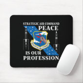Strategische Luftkommando Usaa Kalter Krieg Friede Mousepad (Mit Mouse)