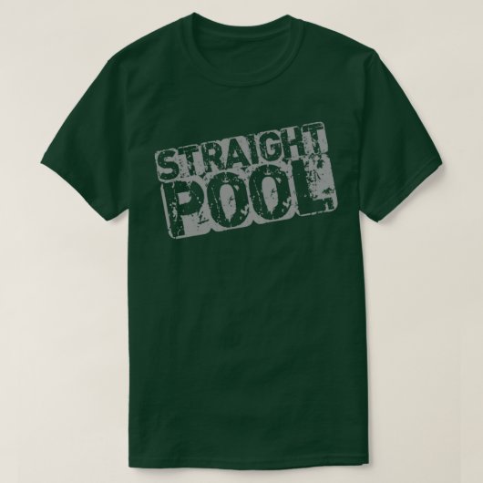 STRATEGISCHE POOL-REGELN T-Shirt (Design vorne)