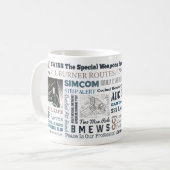 Strategische Tasse der Luftführung mit Mission Lin (Vorderseite Links)