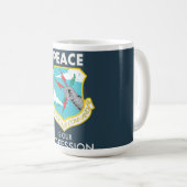 strategischer Befehls-Tasse der Luft-15oz Kaffeetasse (VorderseiteRechts)