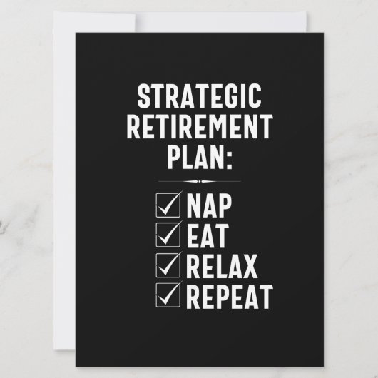 Strategischer Ruhestandsplan - Verlassend Mitarbei Save The Date (Vorderseite)