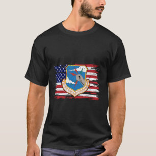 Strategisches Luftkommando SAC-Flagge US-Veteran K T-Shirt