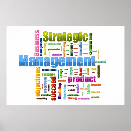 Strategisches Management Poster (Vorne)
