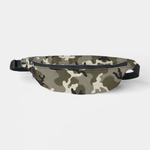 Strategisches militärisches Tarnmuster Bauchtasche