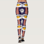 Straterrestrial mit Text Leggings (Rückseite)