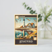 Stratford, Connecticut | Vintage Postkarte (Stehend Vorderseite)