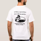 Stratford, das Verein-Shirt einzäunt T-Shirt (Rückseite)