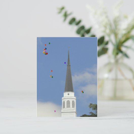 Stratford Day Balloons Postkarte (Stehend Vorderseite)