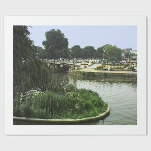 Stratford-nach-Avon England 1986 jGibne snap-27405 Geschenkpapier