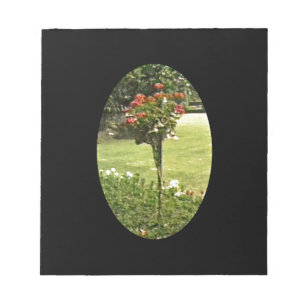 Stratford-nach-Avon England Garten-Rosen jGibney Notizblock