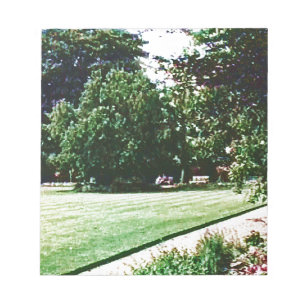 Stratford-nach-Avon England Garten snap-28838 jGib Notizblock
