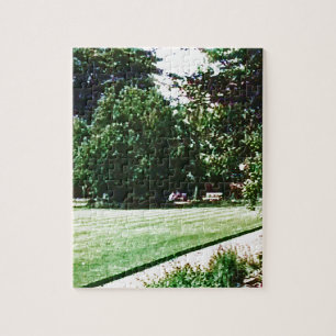 Stratford-nach-Avon England Garten snap-28838 jGib Puzzle