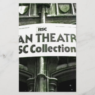 Stratford-nach-Avon Schwan-Theater snap-27813 Briefpapier