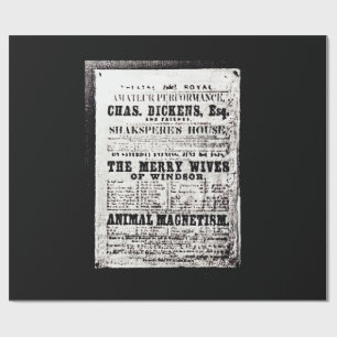 Stratford-nach-Avon Shakespeares Artifacts3 jGib Geschenkpapier