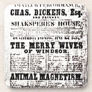 Stratford-nach-Avon Shakespeares Artifacts3 jGib Getränkeuntersetzer