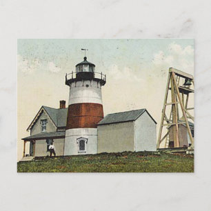 Stratford Point Leuchtturm Postkarte