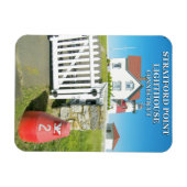 Stratford Point Lighthouse, Connecticut Magnet (Horizontal)