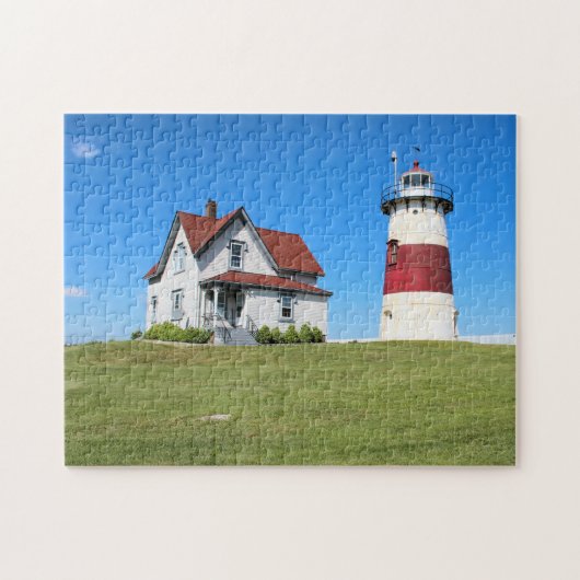 Stratford Point Lighthouse, Connecticut Puzzle (Horizontal)