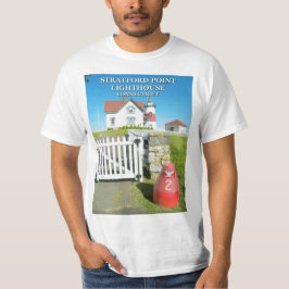 Stratford Point Lighthouse, Connecticut T - Shirt