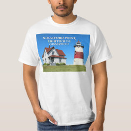Stratford Point Lighthouse, Connecticut T - Shirt