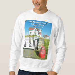Stratford Punkt-Leuchtturm-Connecticut-Sweatshirt Sweatshirt