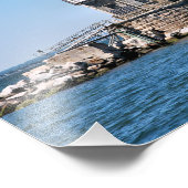 Stratford Shoal Lighthouse, Connecticut Fotodruck (Ecke)