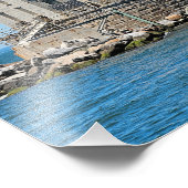 Stratford Shoal Lighthouse, Connecticut Fotodruck (Ecke)