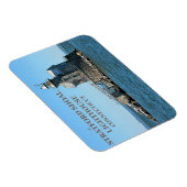 Stratford Shoal Lighthouse, Connecticut Magnet (Rechte Seite)