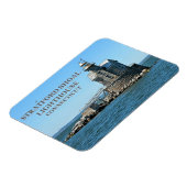 Stratford Shoal Lighthouse, Connecticut Magnet (Linke Seite)