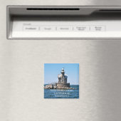 Stratford Shoal Lighthouse, Connecticut Magnet (In Situ (Geschirrspüler))
