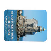 Stratford Shoal Lighthouse, Connecticut Magnet (Horizontal)