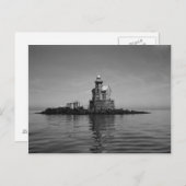 Stratford Shoal Lighthouse Postkarte (Vorne/Hinten)