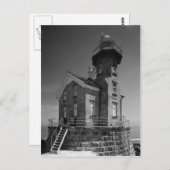 Stratford Shoal Lighthouse Postkarte (Vorne/Hinten)