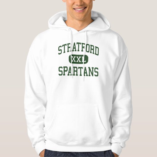 Stratford - Spartans - Highschool - Houston Texas Hoodie (Vorderseite)