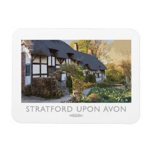 Stratford upon Avon Eisenbahnplakat Magnet